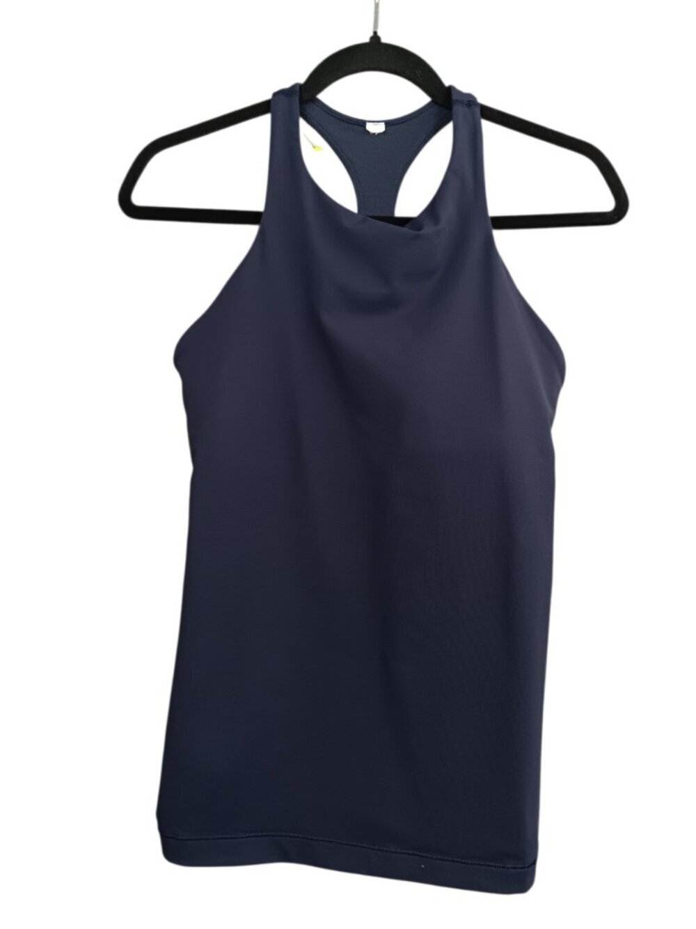LULULEMON Women's Racerback Tank Top Built-in bra Navy Blue Size 8 Athletic Yoga